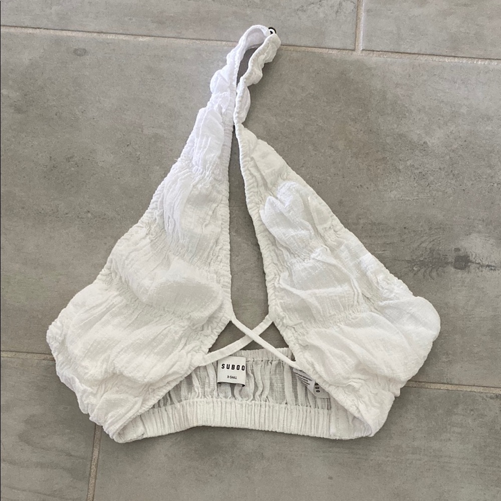 Suboo Alva Halter Wrap Top